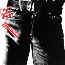 The Rolling Stones, Sticky Fingers,a album cover