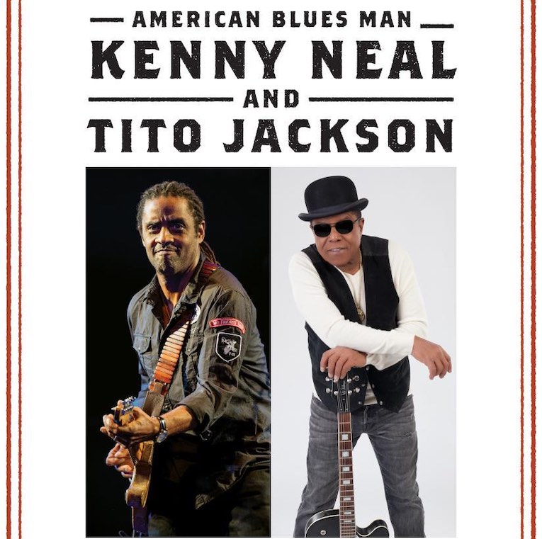 Kenny Neal & Toto Jackson 'Straight From The Heart World Tour 2022-23, tour flyer 