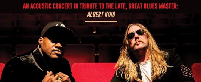 Devon Allman Eric Gales A Salute To The King, The National Blues Museum, concert flyer