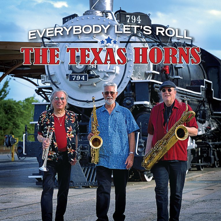 The Texas Horns, Everybody Let's Roll, album cover