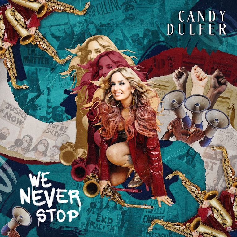 Candy Dulfer, We Never Stop, album cover