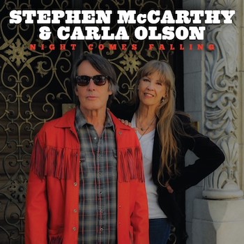 Stephen McCarthy & Carla Olson, Night Comes Falling, album cover