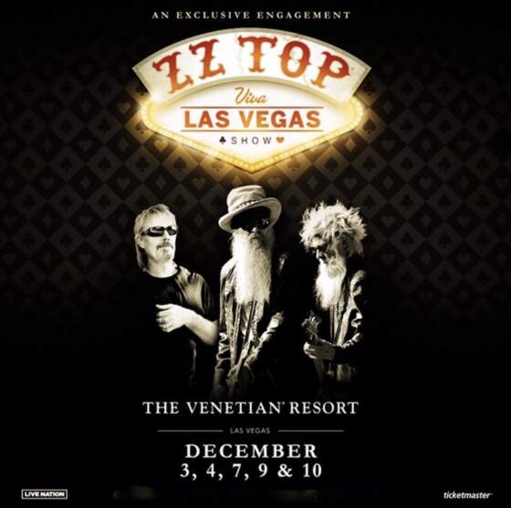 Zz Top Announces December Las Vegas Residency At The Venetian