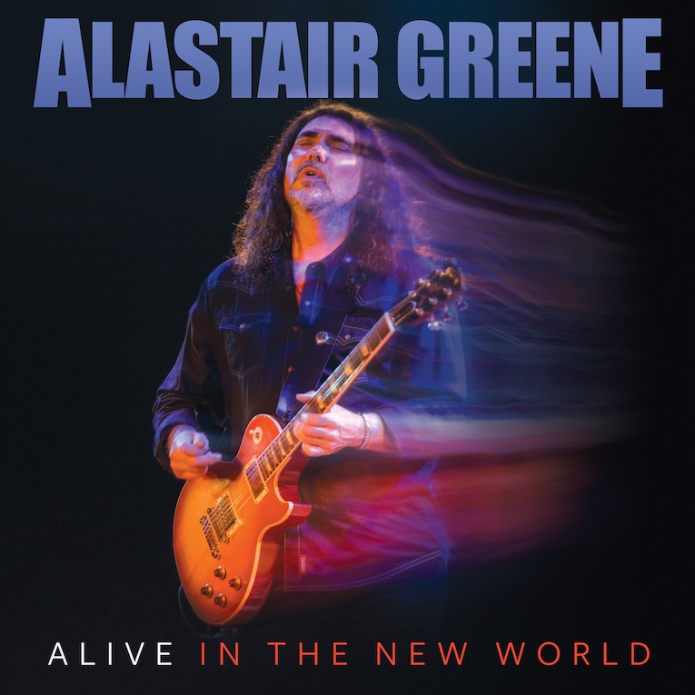 Alastair Greene, Alive In The New World, album cover