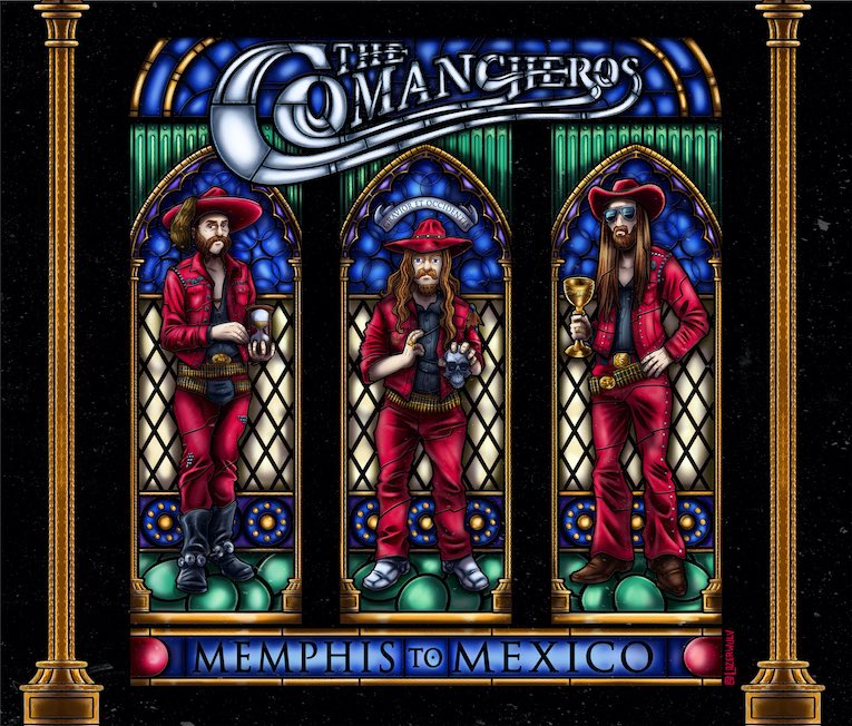 The Comancheros, Memphis to Mexico, album cover