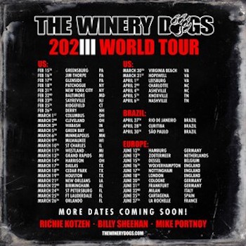 The Winery Dogs, your flyer