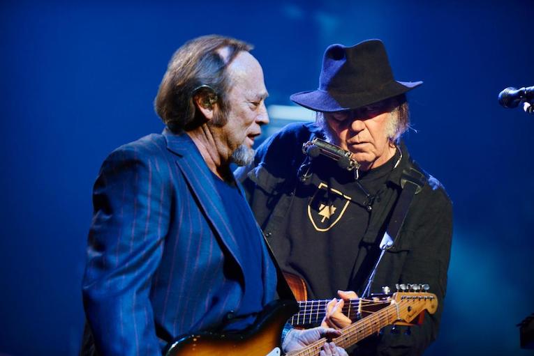 Stephen Stills Neil Young, Light Up The Blues 6, Autism Speaks, photo