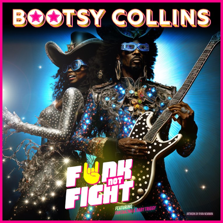 Rootsy Collins, Funk Not Fight, single image