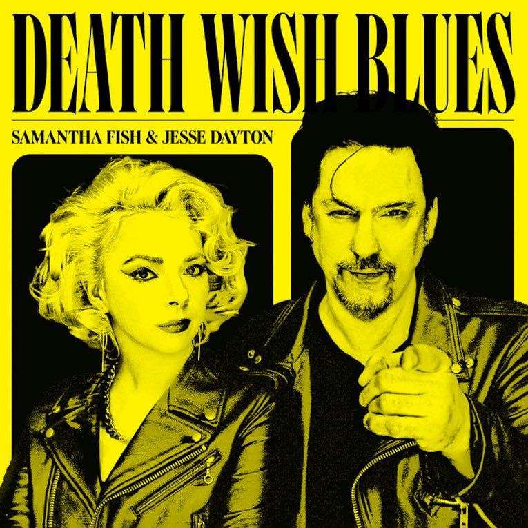 Samantha Fish and Jesse Dayton, Death Wish Blues, album cover