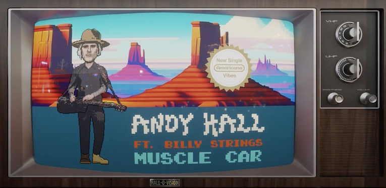 Andy Hall Ft. Billy Strings, Muscle Car, single image