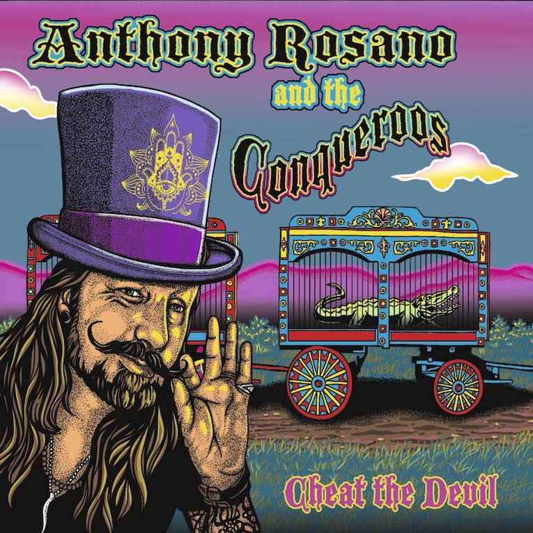 Anthony Rosano and the Conqueroos 'Cheat The Devil', album cover front