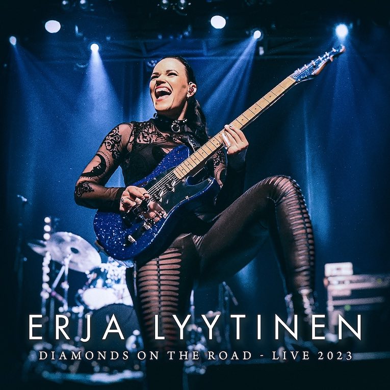 Erja Lyytinen, 'Diamonds On The Road Live 2023', album cover front