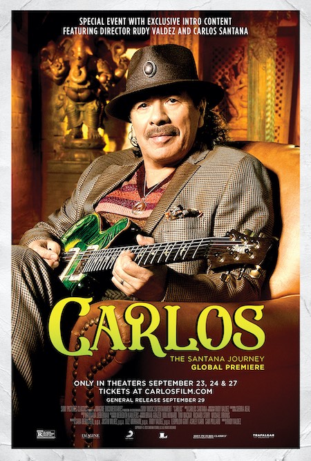 'Carlos: The Santana Journey Global Premiere', flyer