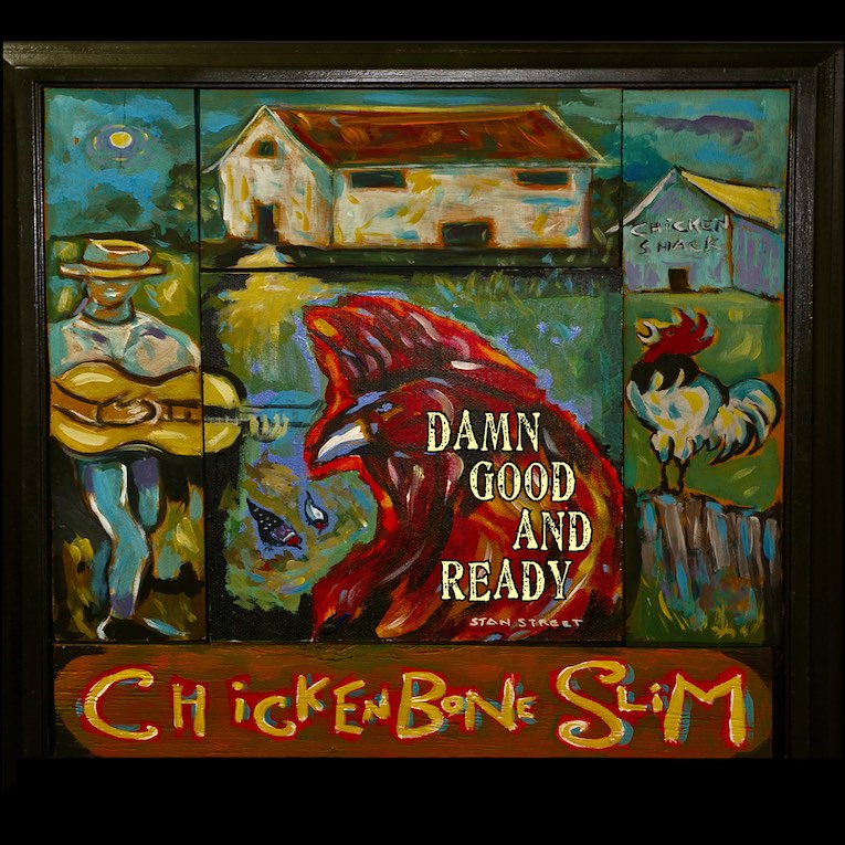 Chickenbone Slim, Damn Good and Ready, album cover front