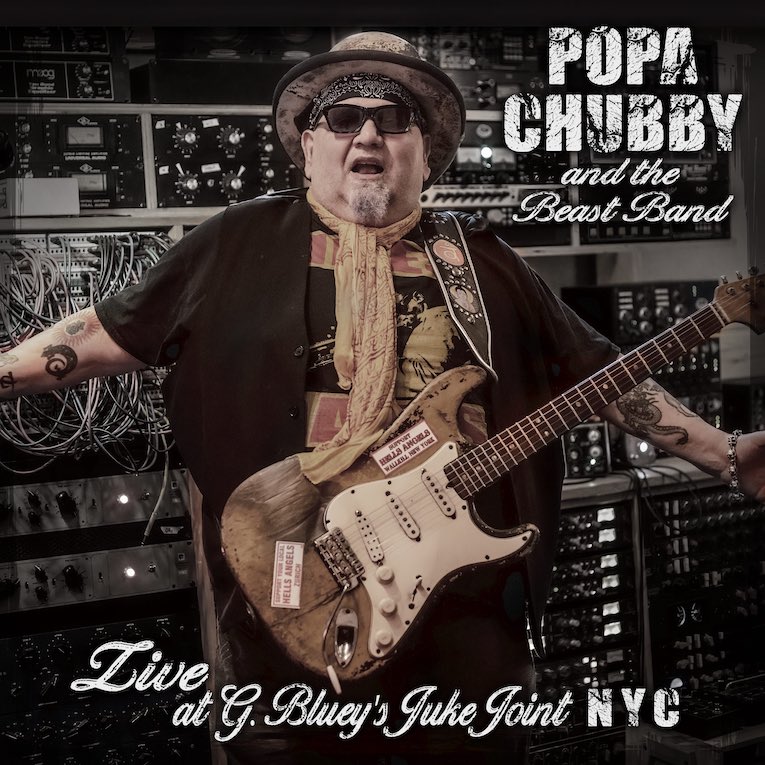 Popa Chubby, 'Live at G. Bluey’s Juke Joint NYC', album cover front
