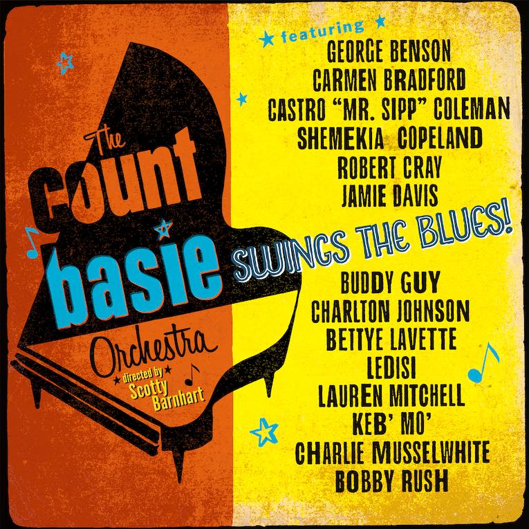 ‘Basie Swings The Blues’ The Count Basie Orchestra, album cover front