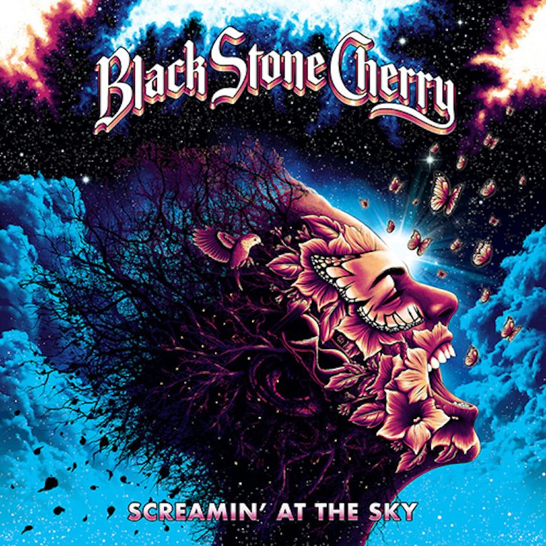 Black Stone Cherry, Screamin' At The Sky, album cover front 