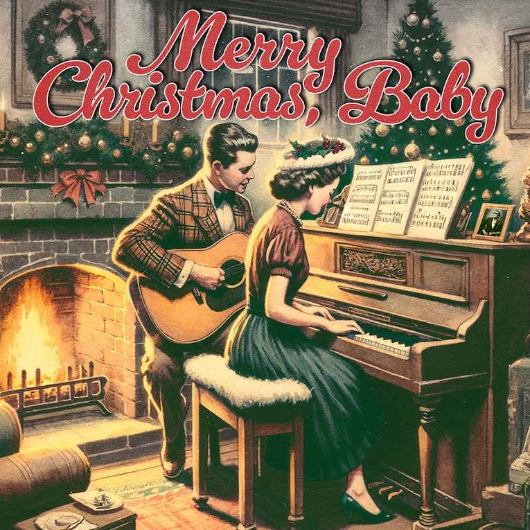 Joe Bonamassa, Merry Christmas Baby, album cover 