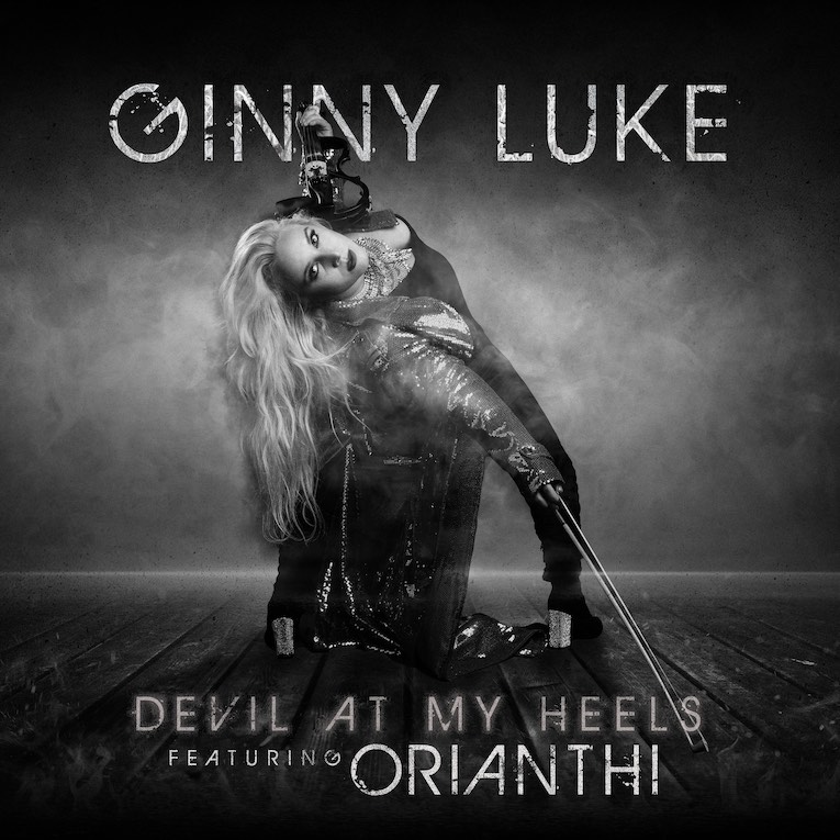 Ginny Luke, Devil At My Heels featuring Orianthi, single image