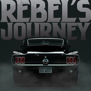 Rebel's Journey, Big Wolf band, album cover
