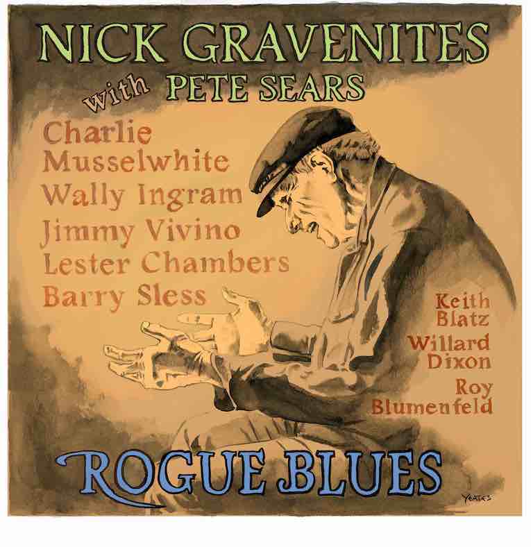 Nick Gravenites 'Rogue Blues', album cover