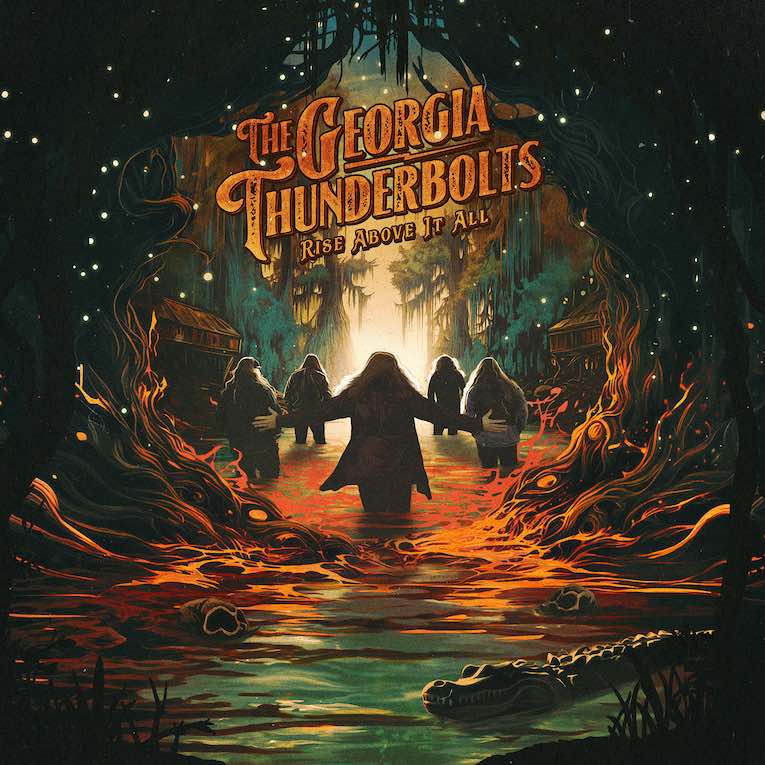 The Georgia Thunderbolts, Rise Above It All, album cover front