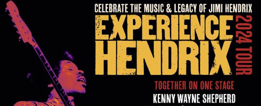 Experience Hendrix Tour, tour flyer