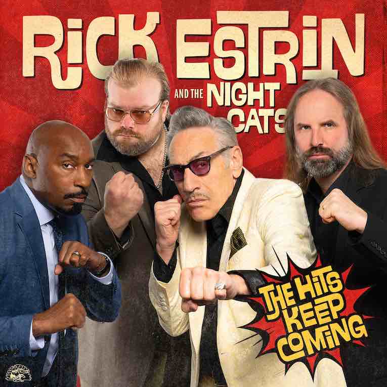  Rick Estrin and the Nightcats 'The Hits Keep Coming', album cover