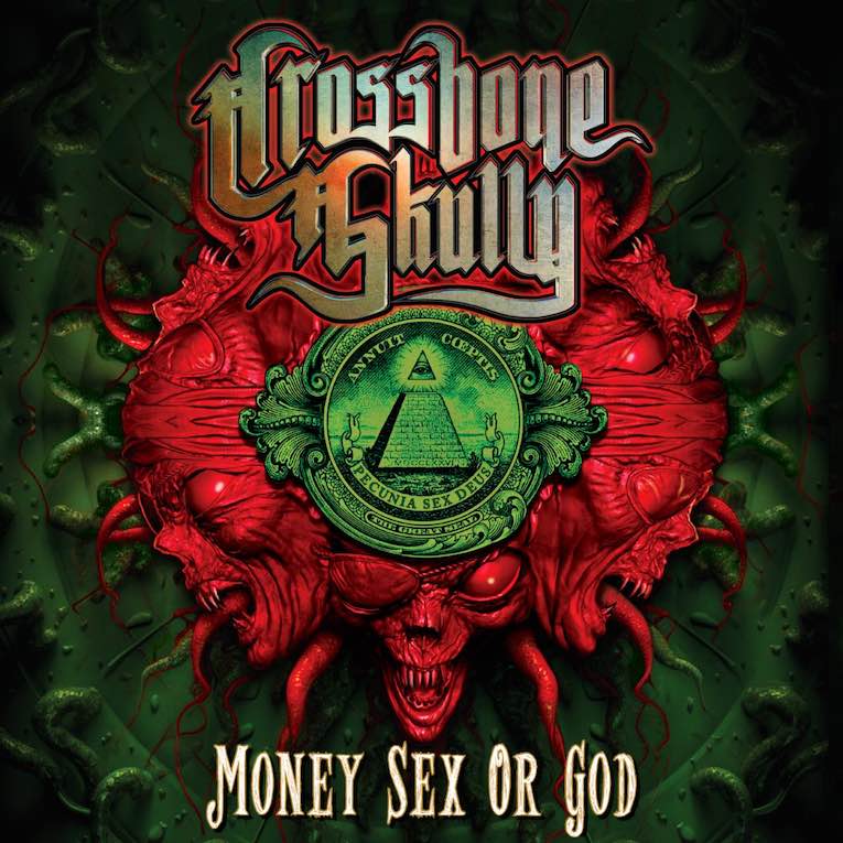Crossbone Skully, Money Sex or God, single image