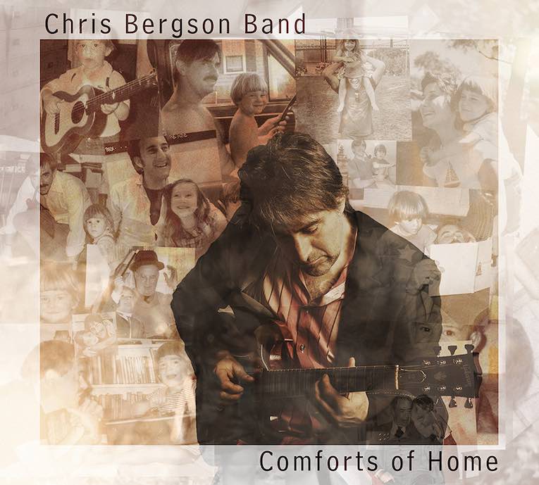 Chris Bergson Band, 'Comforts of Home', album cover front 