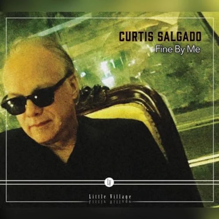 Curtis Salgado, Fine By Me, album cover front 