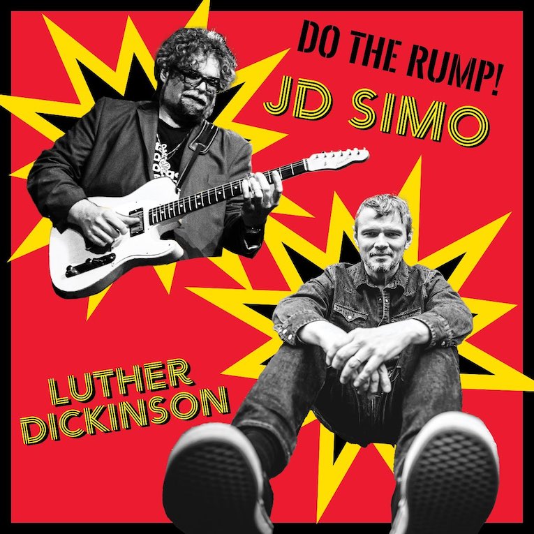 JD Simo & Luther Dickinson, 'Do The Rump!', album cover front 