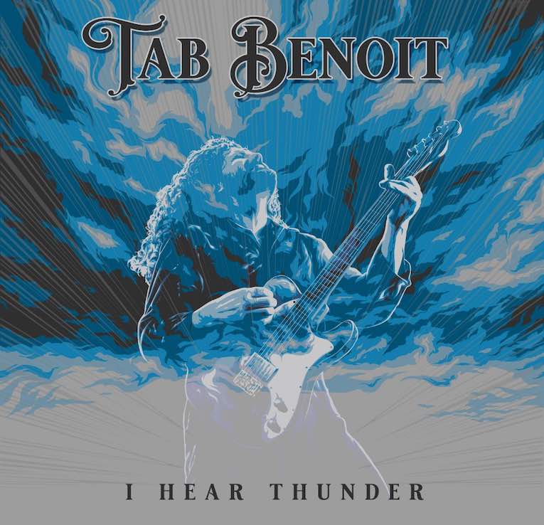 Tab Benoit, I Hear Thunder, album cover front 