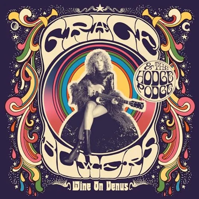 Grace Bowers, Wine On Venus, album cover front 