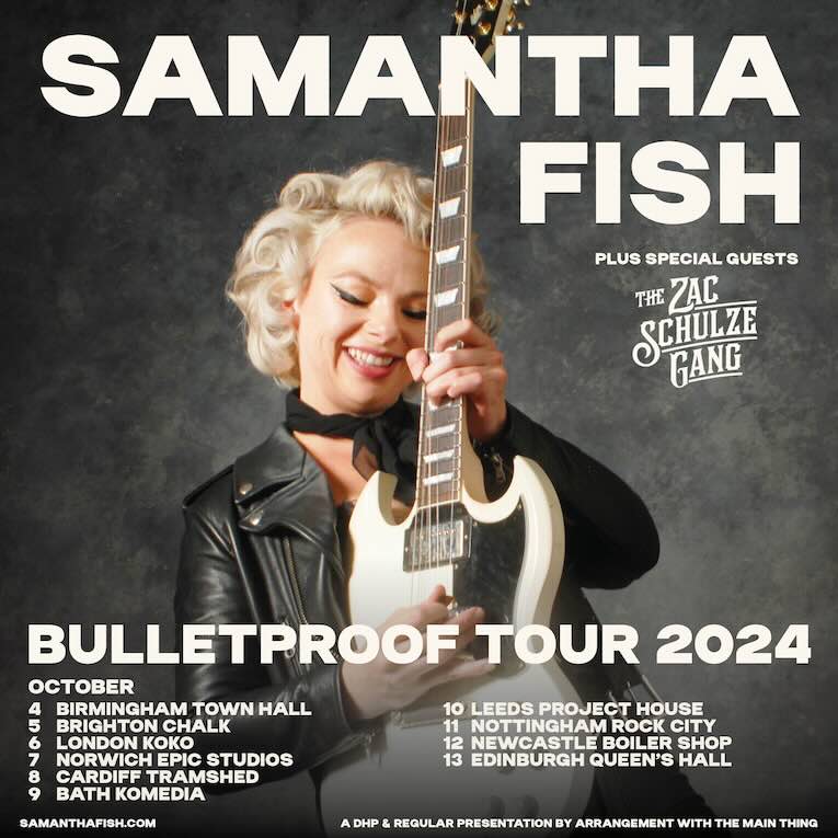 Samantha Fish, tour flyer, Better Be Lonely