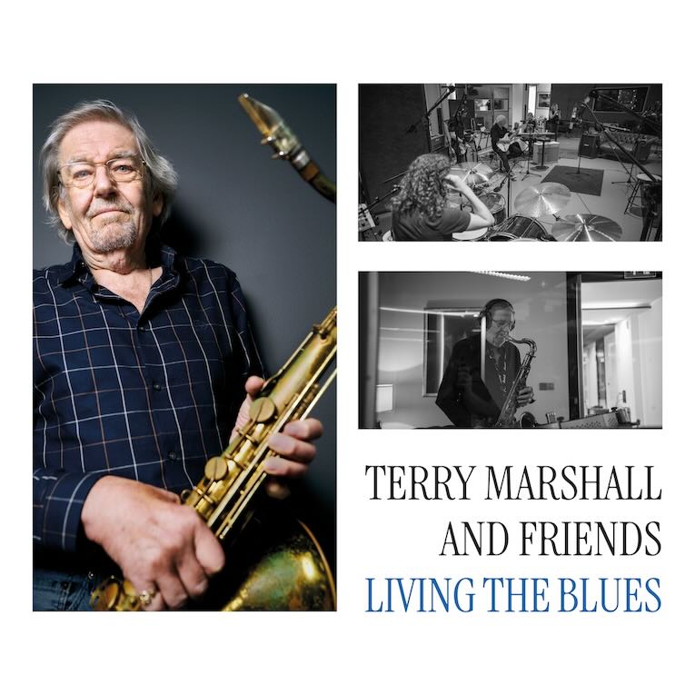 Terry Marshall, Living The Blues, album cover