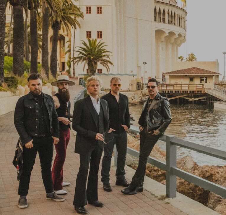 Rival Sons, photo, 'Pair of Aces: Live From Santa Catalina Island', album cover